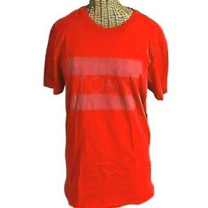 TOMS Red Logo Crewneck T-shirt